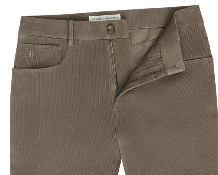 The Baxter 5 Pocket Corduroy Pant - Driftwood