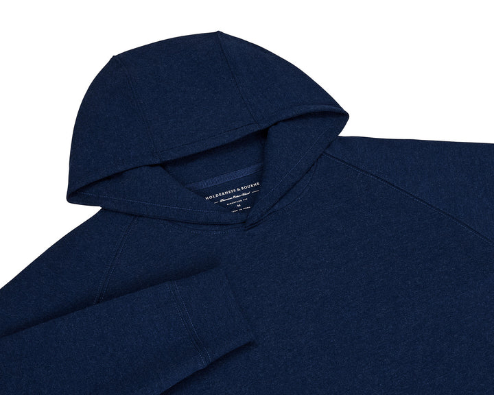 The Lawson Hoodie - Heathered Atlantic