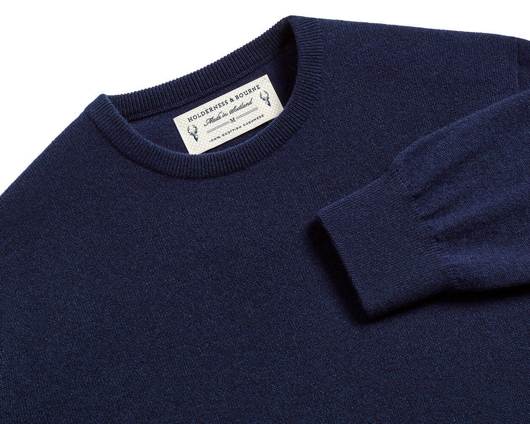 The Buckley Crewneck Sweater - Navy