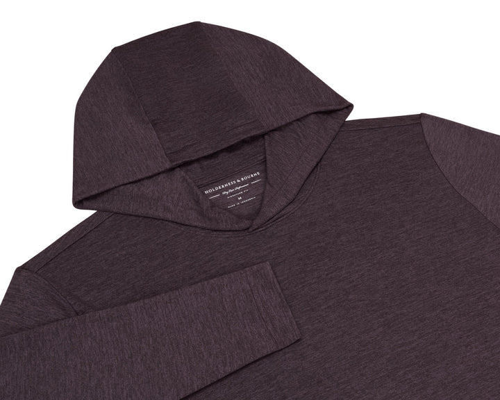 The Stowe Hoodie - Heathered Vineyard