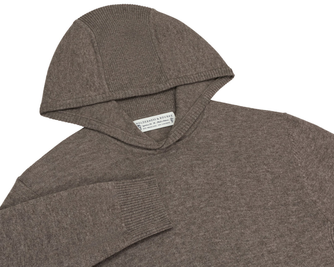 The Logan Hoodie Sweater - Heathered Driftwood