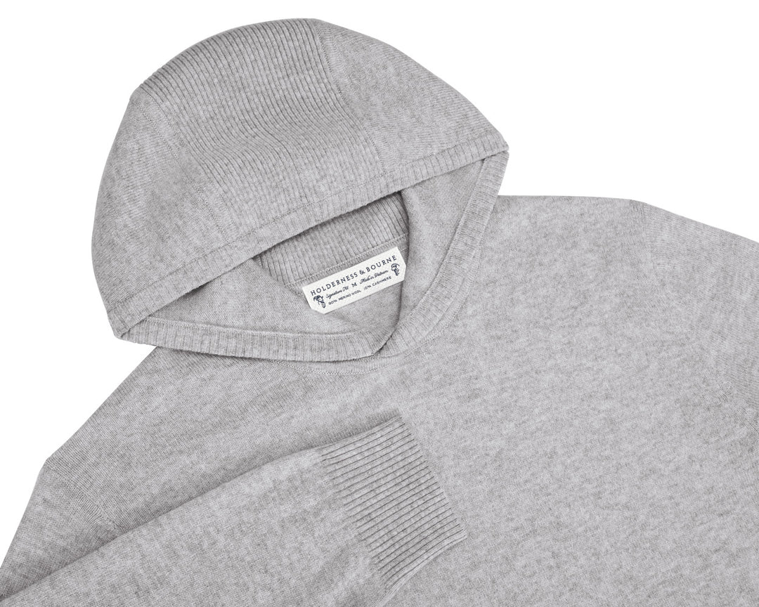 The Logan Hoodie Sweater - Heathered Gray