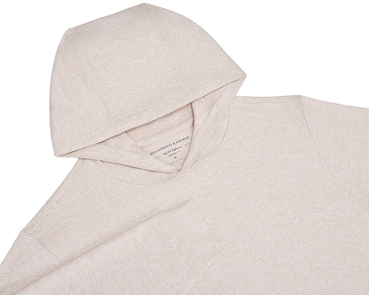 The Hamilton Hoodie - Heathered Dune &amp; White