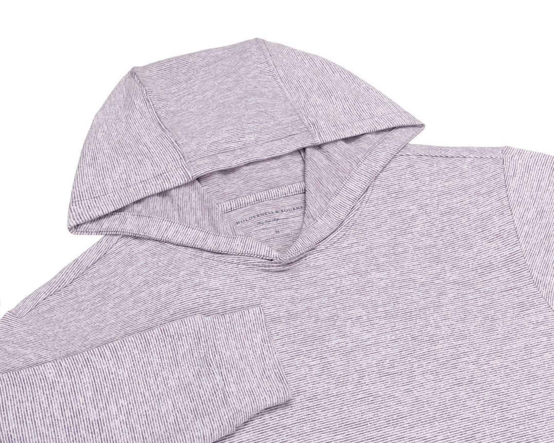 The Hamilton Hoodie - Heathered Sonoma &amp; White