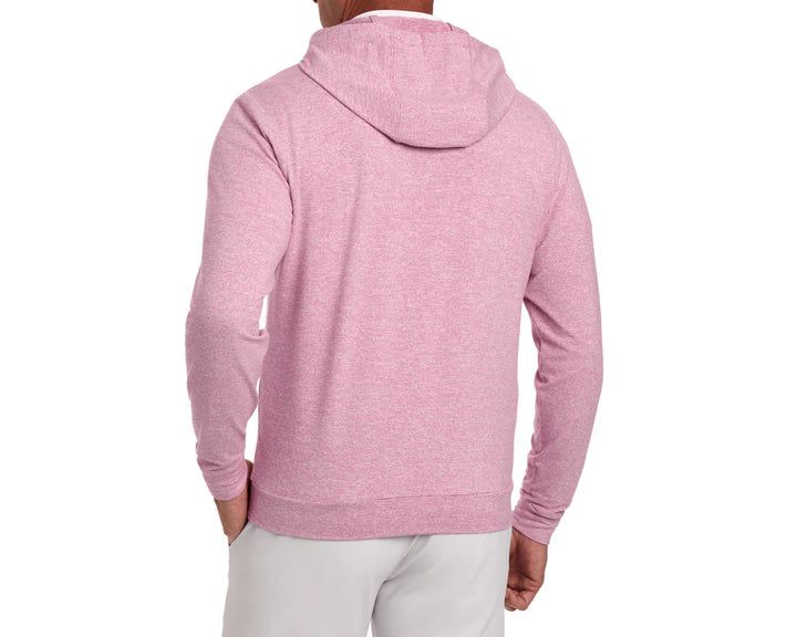 The Hamilton Hoodie - Heathered Cabernet &amp; White