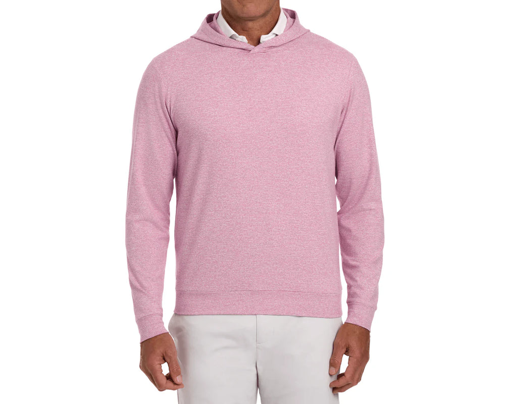 The Hamilton Hoodie - Heathered Cabernet & White