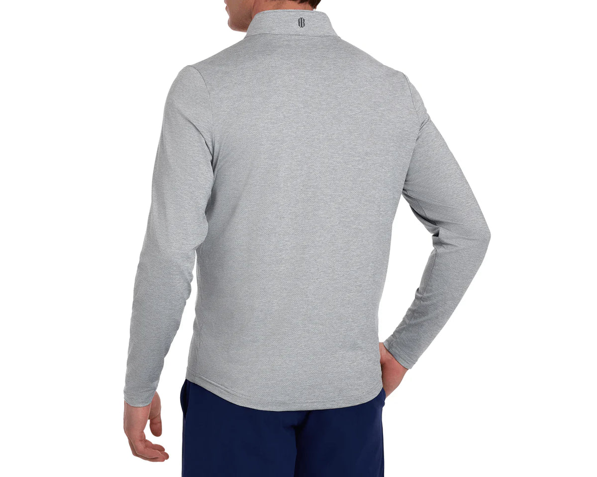 The Bell Quarter-Zip - Heathered Gray
