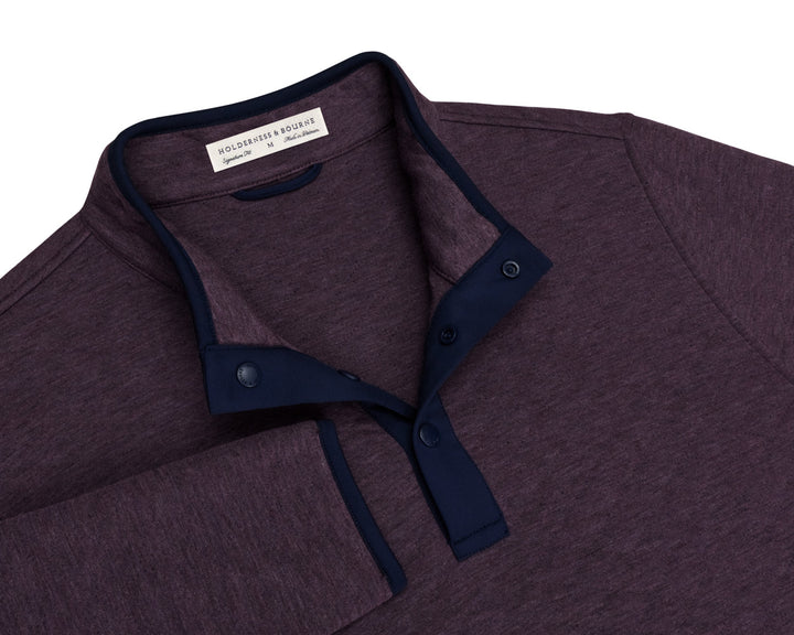 The Sullivan Quarter-Snap - Heathered Sonoma