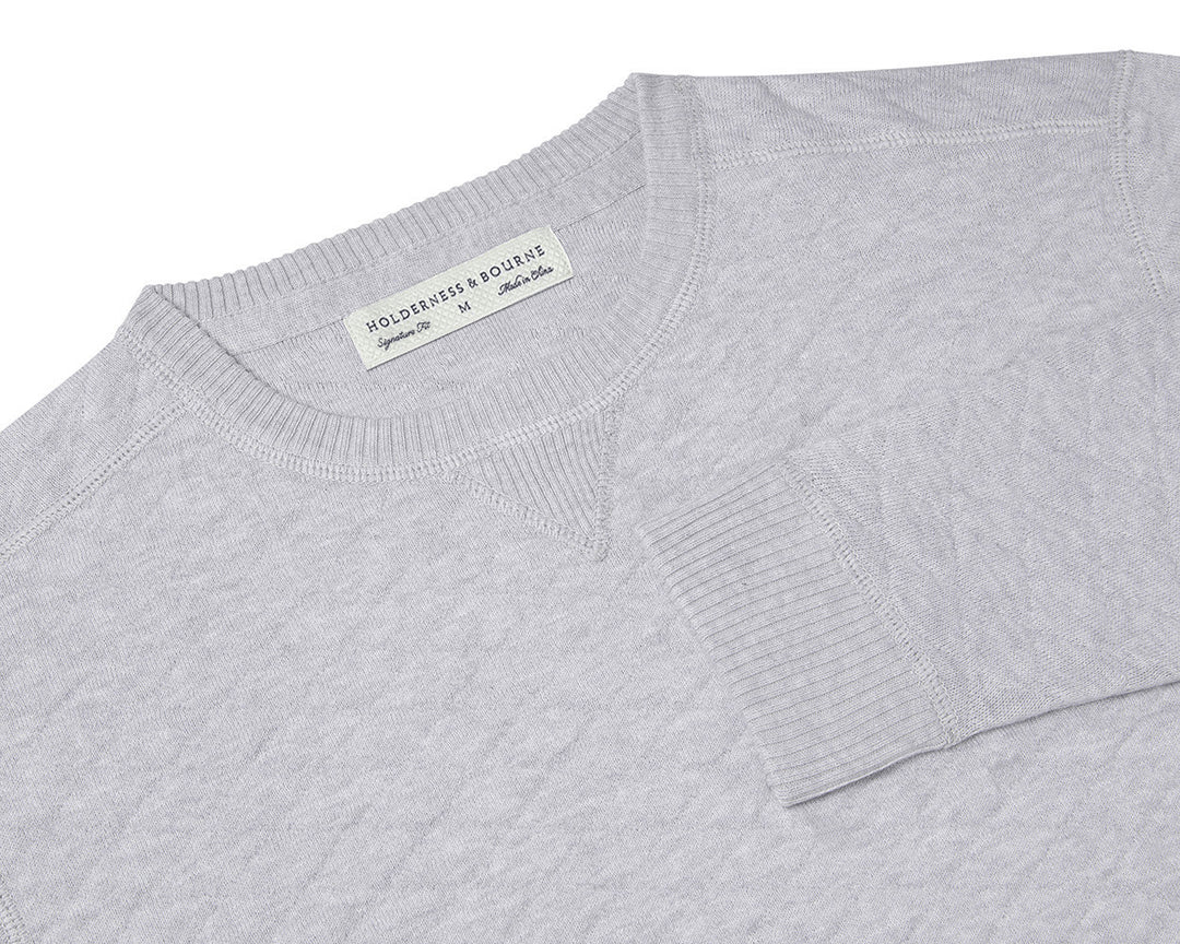The Ward Crewneck Sweater - Heathered Gray