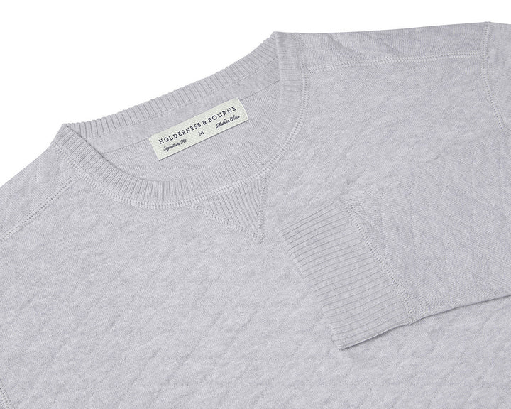 The Ward Crewneck Sweater - Heathered Gray