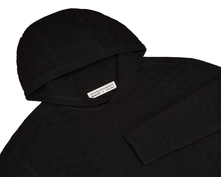 The Wallace Hoodie Sweater - Black