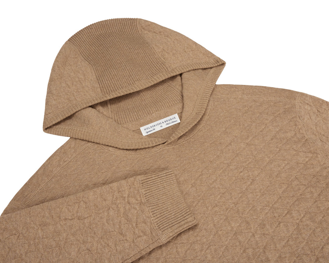 The Wallace Hoodie Sweater - Heathered Light Dune
