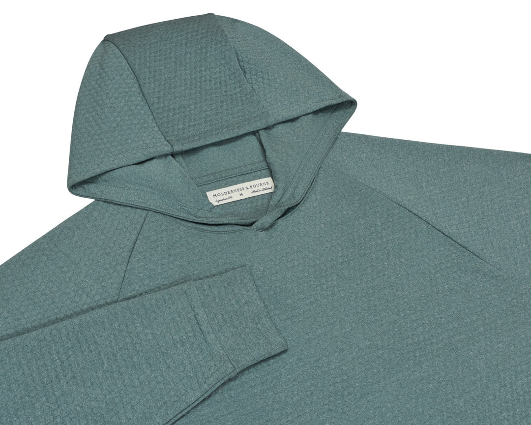 The Ellison Hoodie - Heathered California Spruce