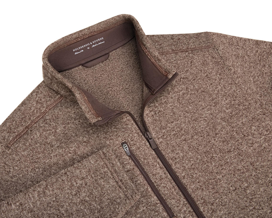 The Ashby Jacket - Heathered Chestnut