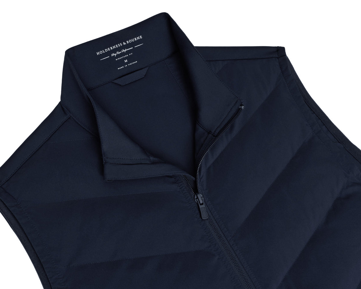 The Benton Vest - Navy