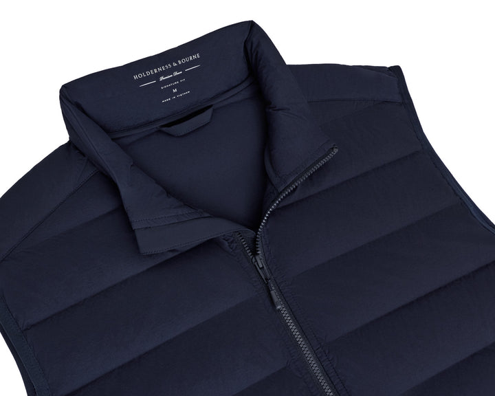 The Wells Vest - Dark Navy