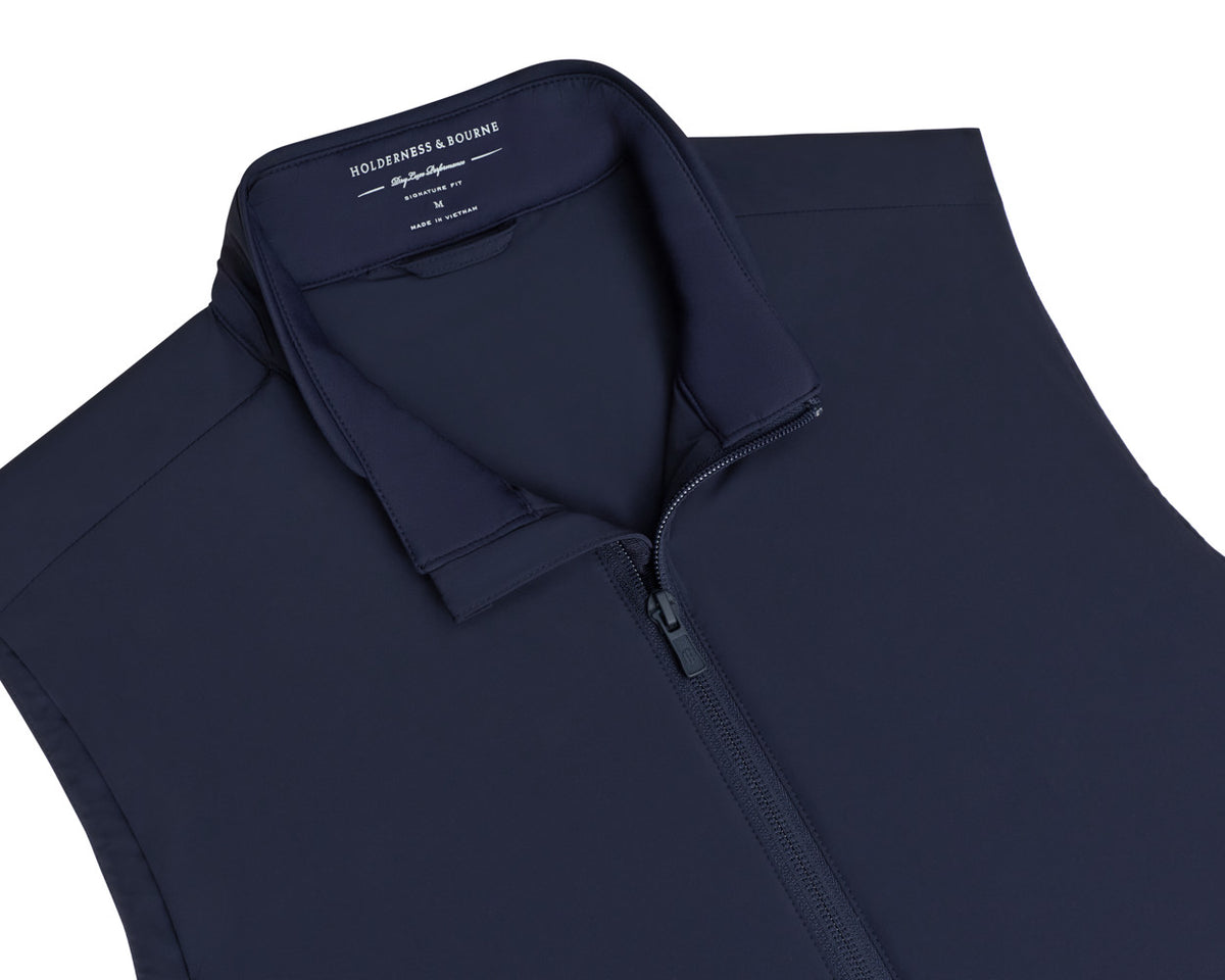 The Redford Vest - Dark Navy