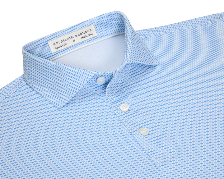 The Norman Shirt - Vista Blue &amp; Horizon Blue