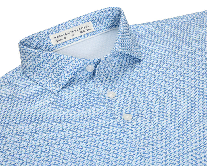 The Justice Shirt - Harbor &amp; Maidstone Blue