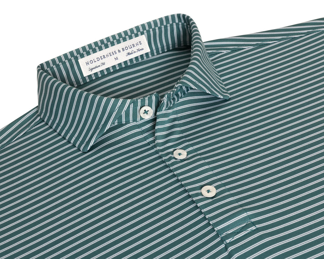 The Dover Shirt - California Spruce & White