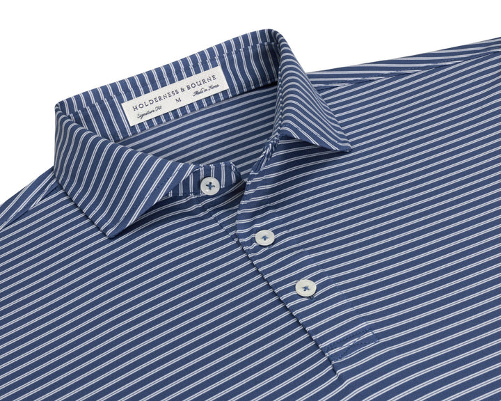 The Dover Shirt - Pacific Blue &amp; White