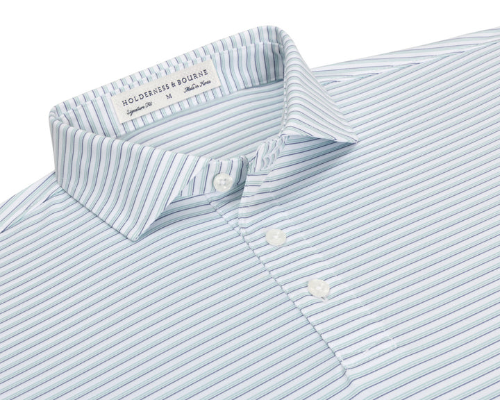 The Latham Shirt - Cascade Green &amp; Pacific Blue