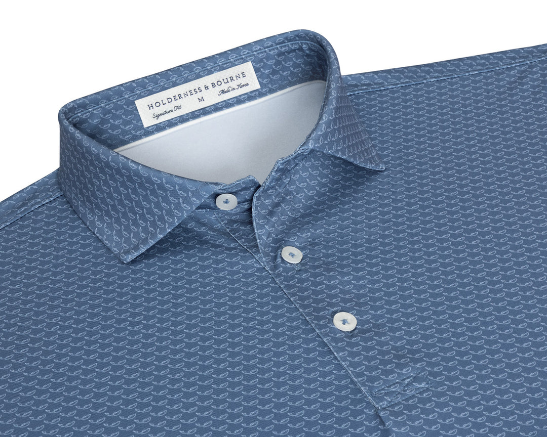 The Bassett Shirt - Pacific Blue