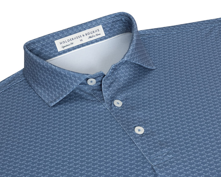 The Bassett Shirt - Pacific Blue