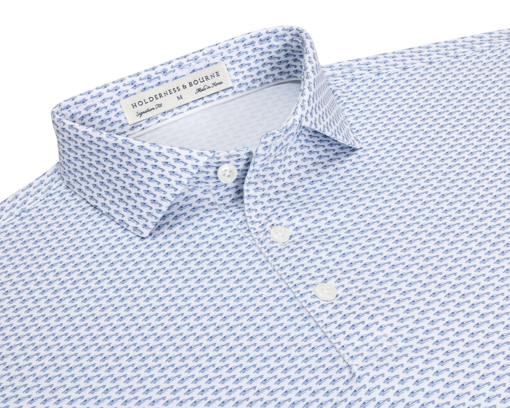 The Harrow Shirt - Pacific Blue