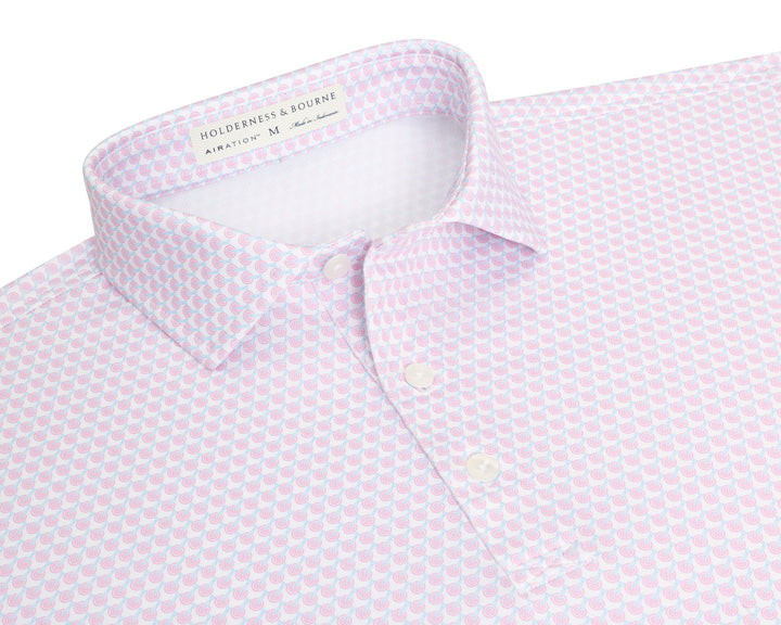 The Meade Shirt - Faded Mauve &amp; Vista Blue
