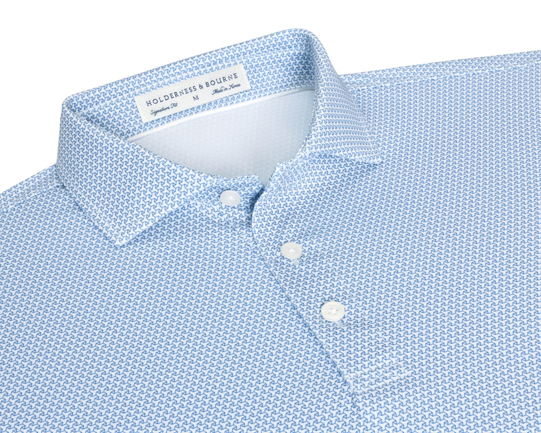 The Pembroke Shirt - Pacific Blue