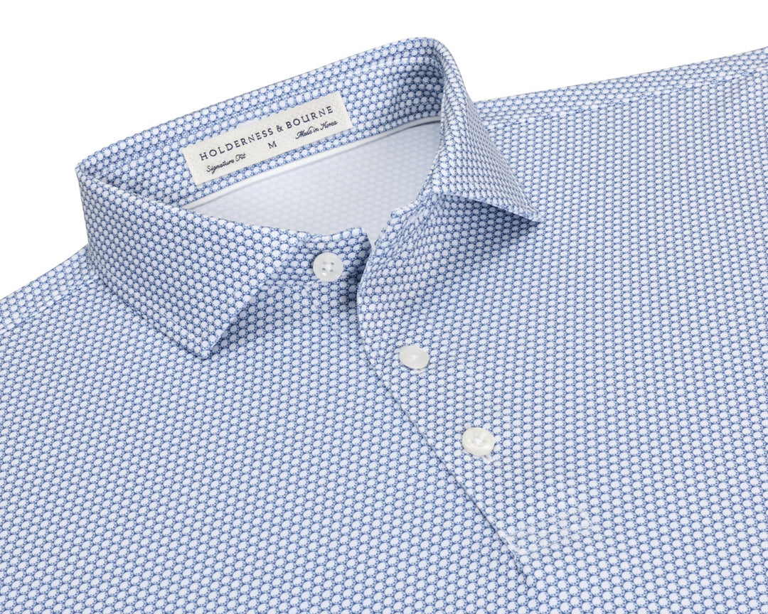 The Rutherford Shirt - Pacific Blue