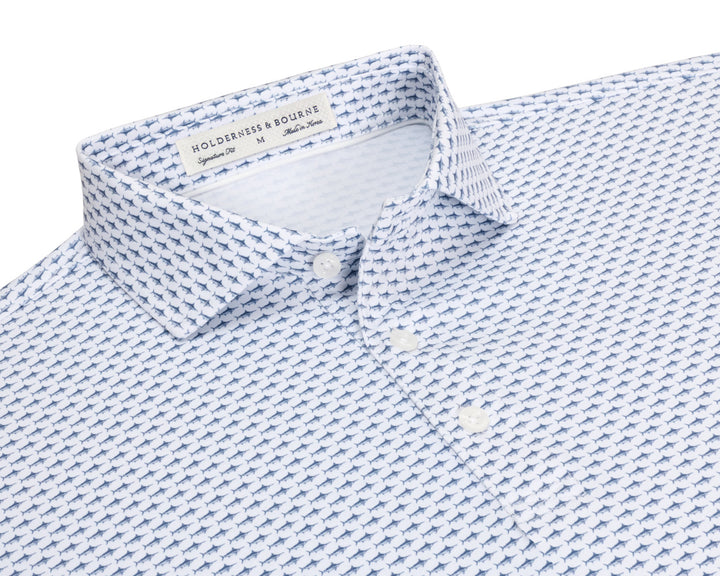 The Martin Shirt - Pacific Blue