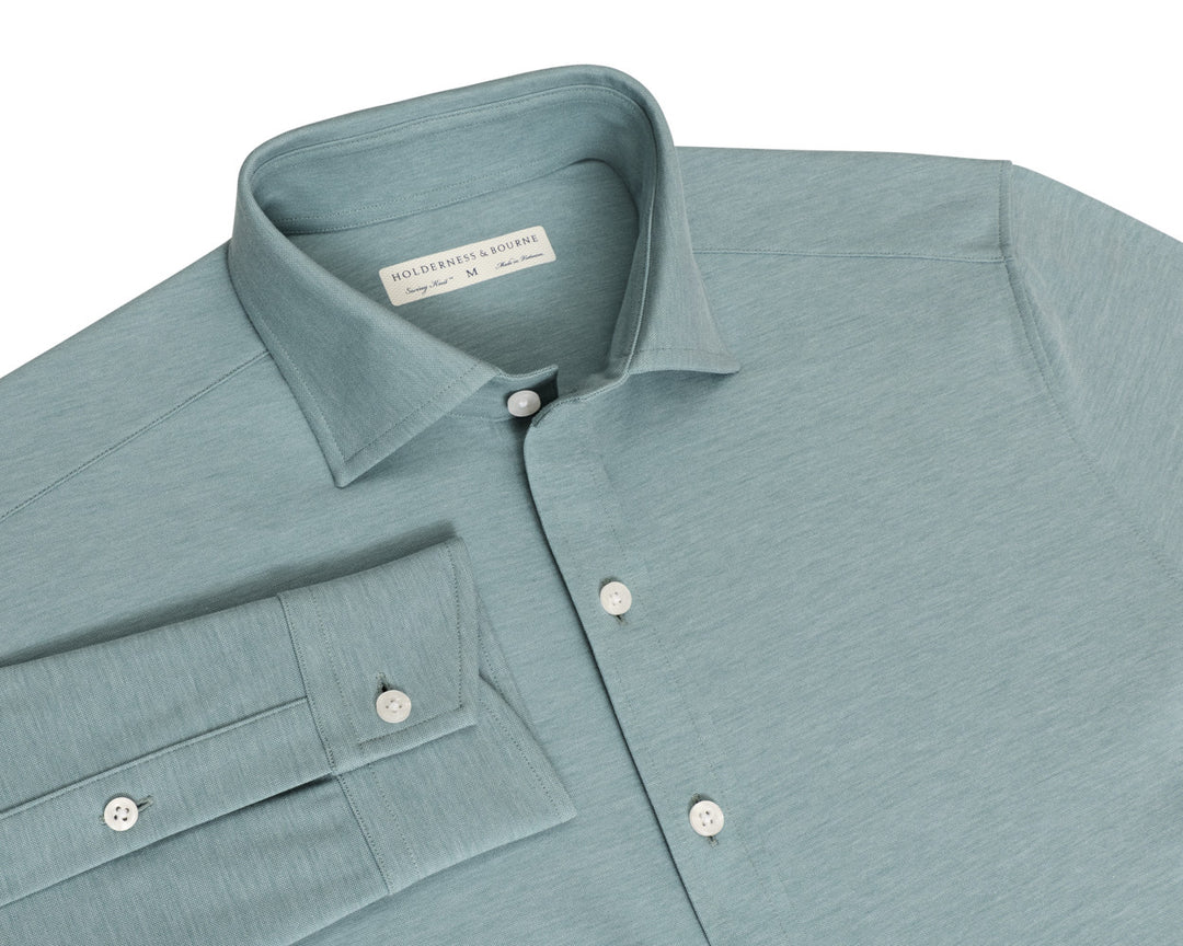 The Cullinane Shirt - Heathered California Spruce