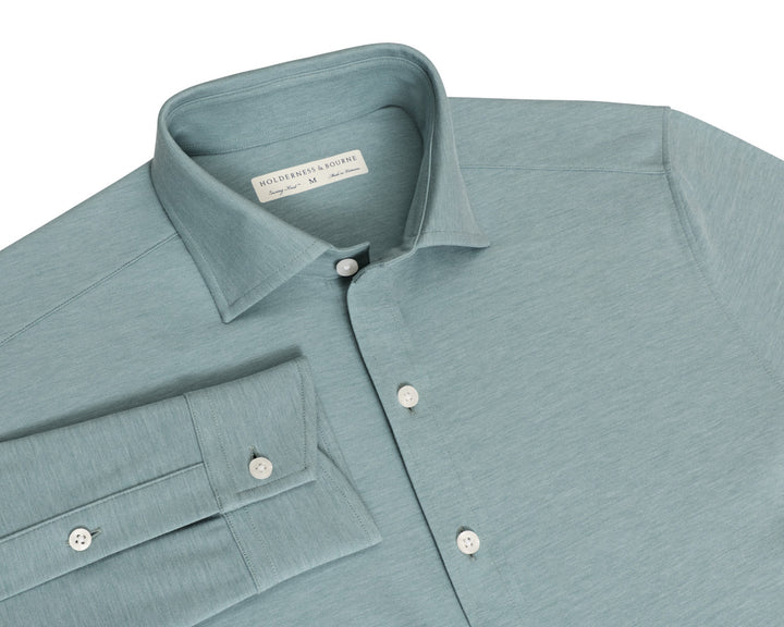 The Cullinane Shirt - Heathered California Spruce