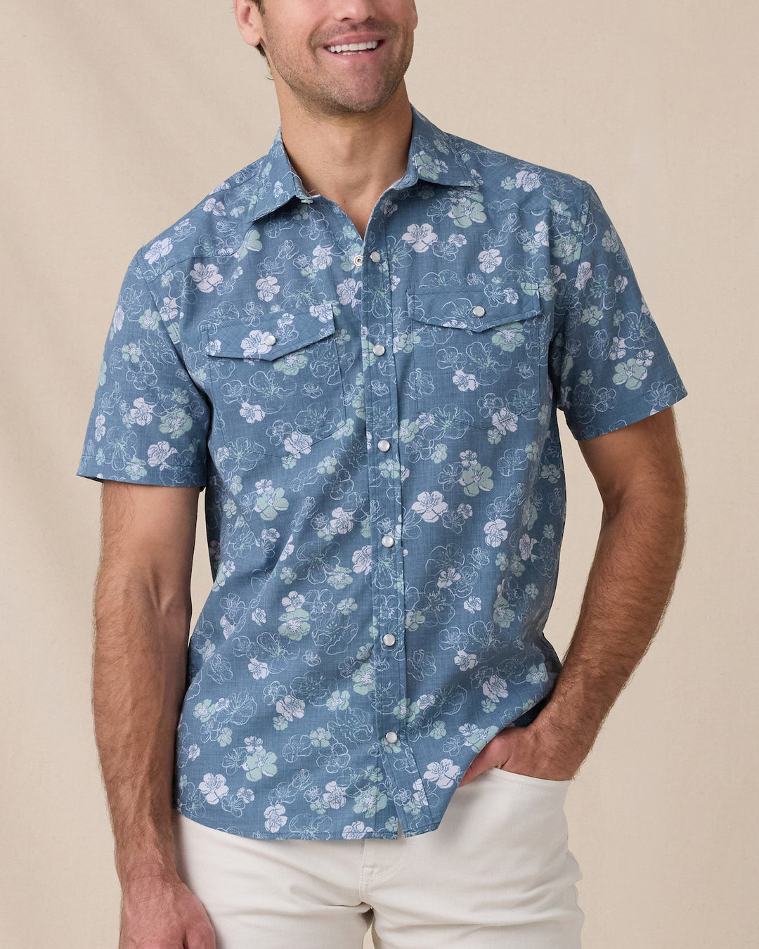 Celadine Woven Shirt - Moonlight