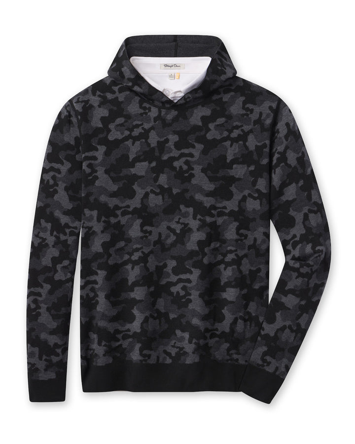 Crenshaw Reversible Sweater Hoodie - Charcoal