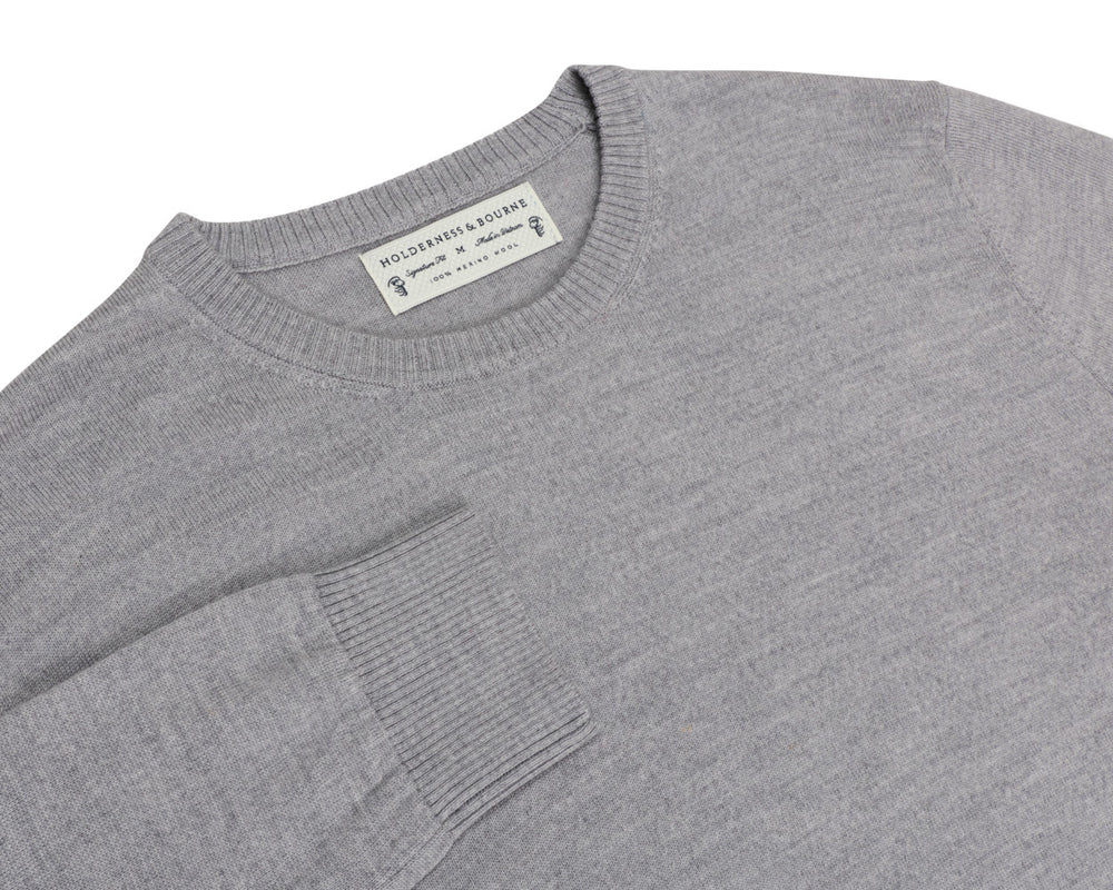 The Shelton Crewneck Sweater - Heathered Gray