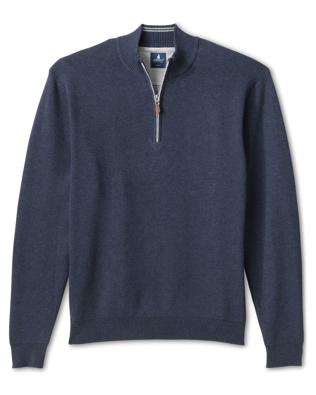 Plaited Quarter Zip - Navy