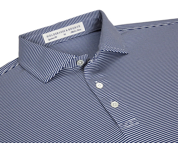 The Perkins Shirt - Navy &amp; White