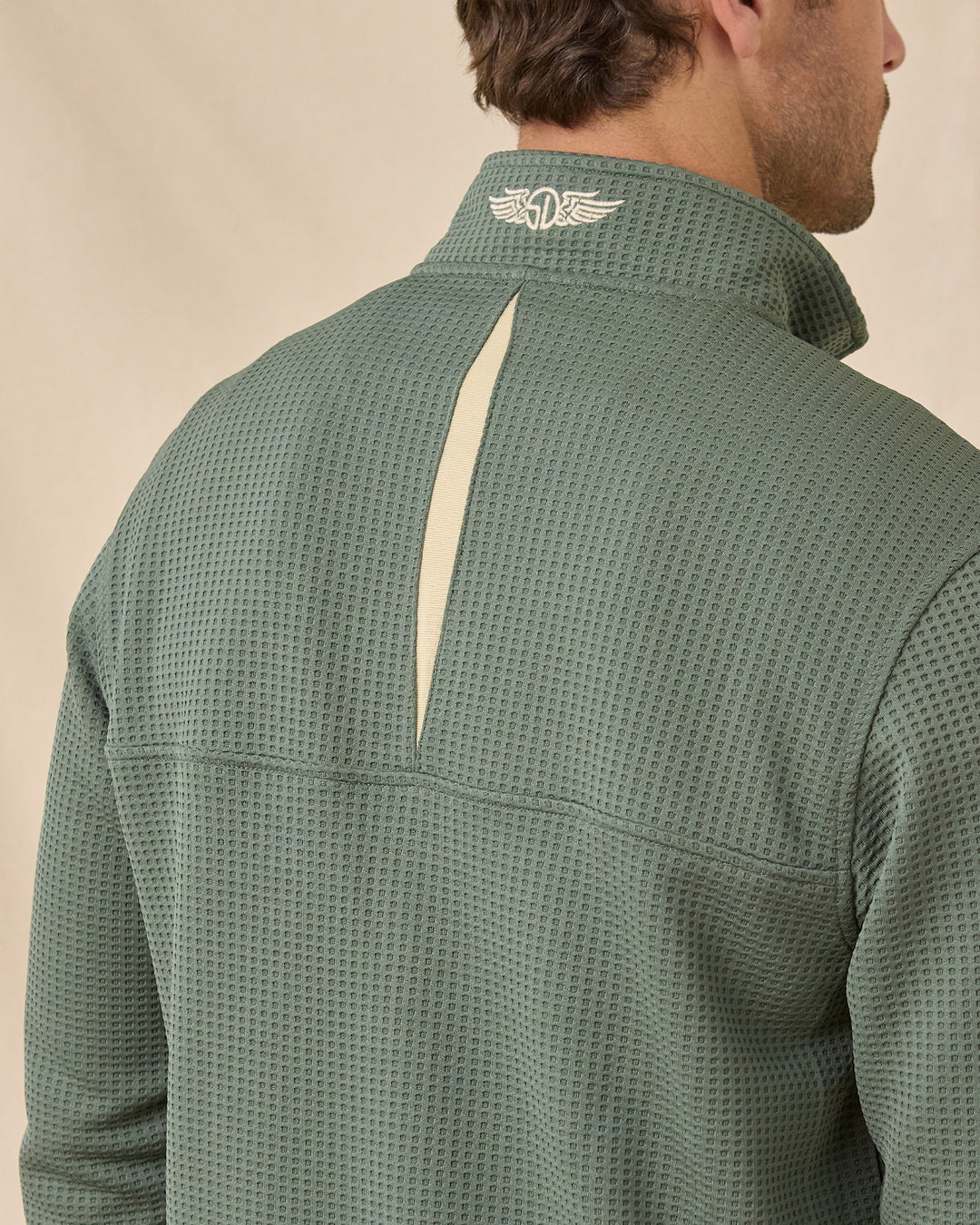 Optic Quarter Zip - Dark Forest