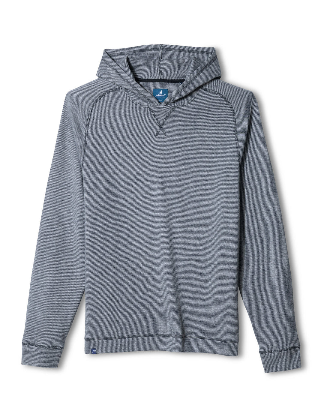 Cotton Blend Hoodie - Black