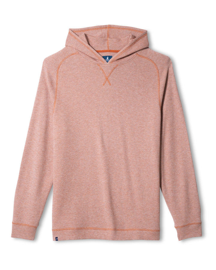 Cotton Blend Hoodie - Burnt Orange 2