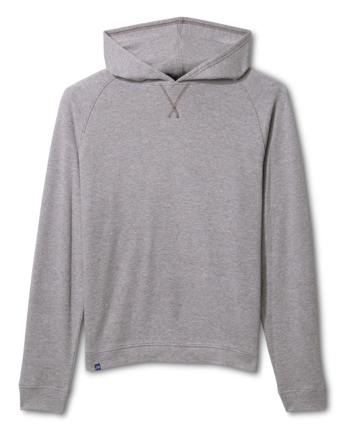 Cotton Blend Hoodie - Coffee