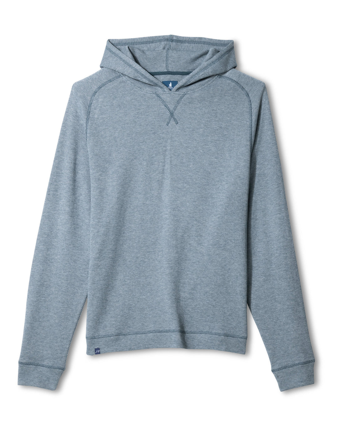 Cotton Blend Hoodie - Midnight Green
