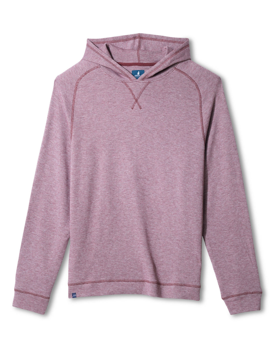 Cotton Blend Hoodie - Maroon 1