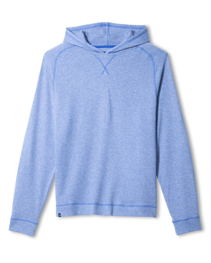 Cotton Blend Hoodie - Palisades Blue
