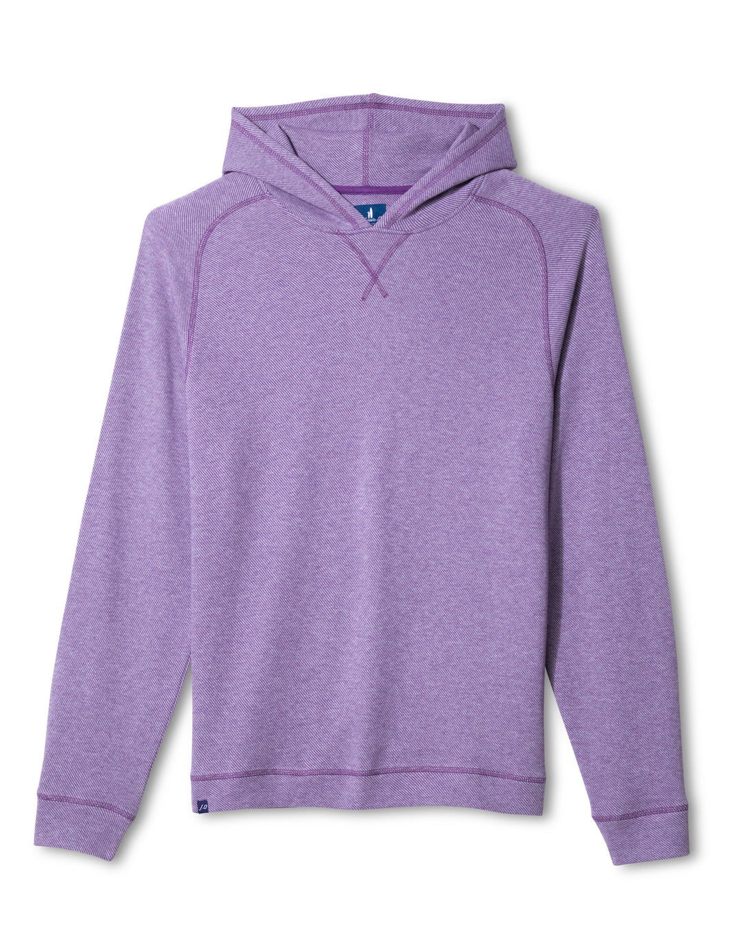 Cotton Blend Hoodie - Purple 1