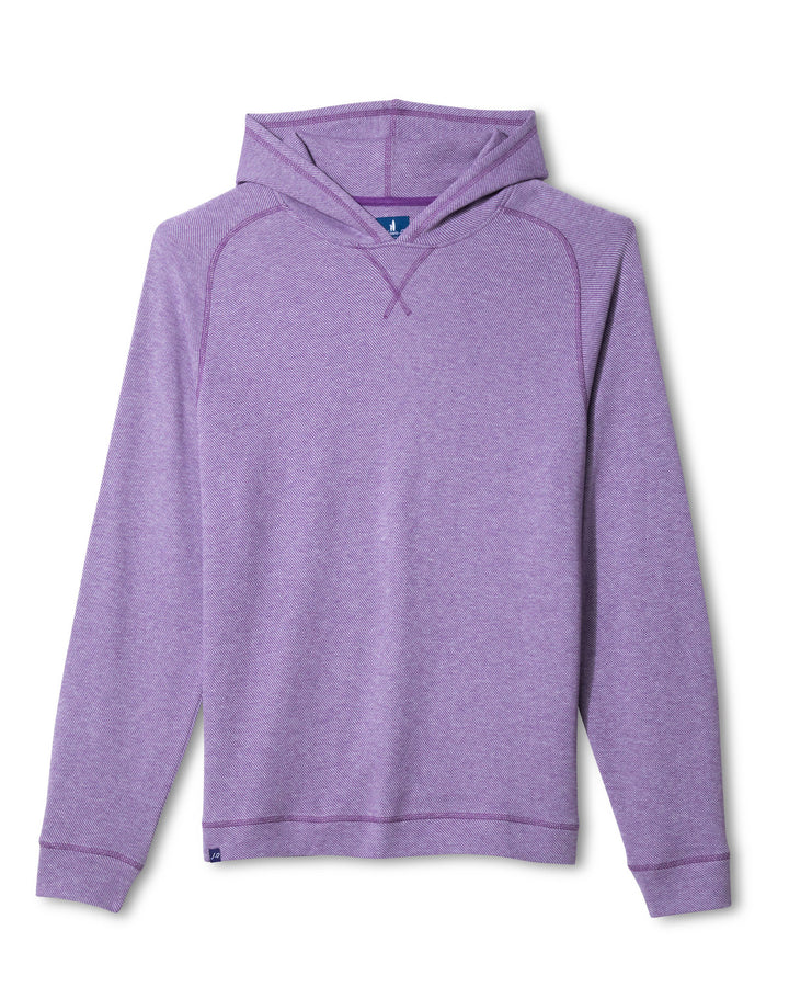 Cotton Blend Hoodie - Purple 1