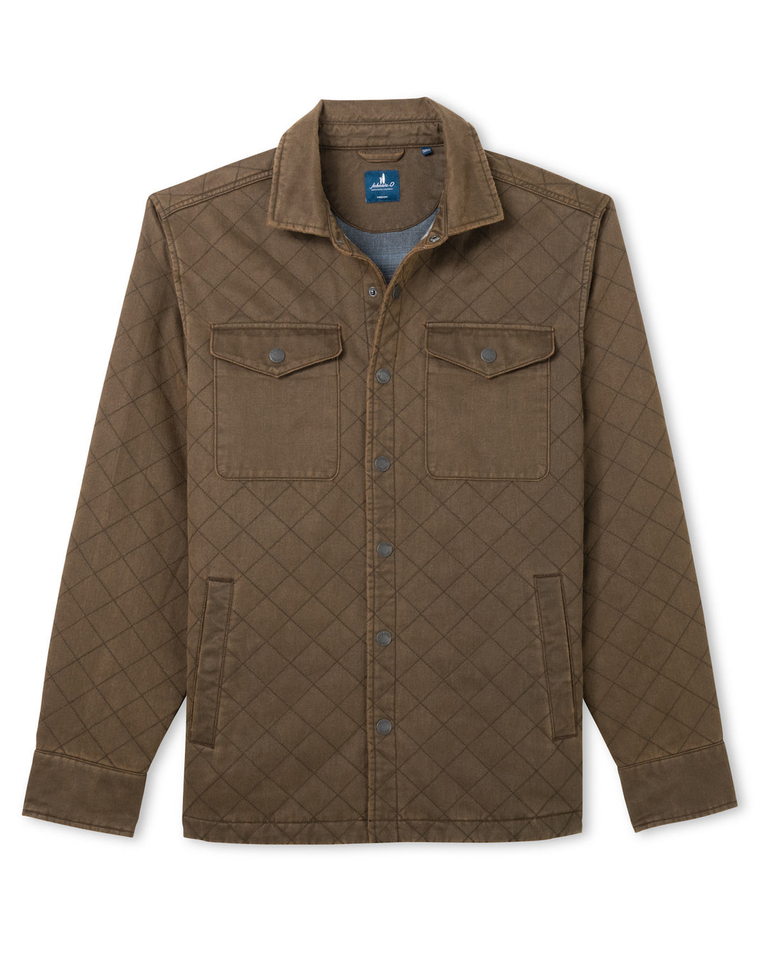 Quilted Chore Coat - Russet